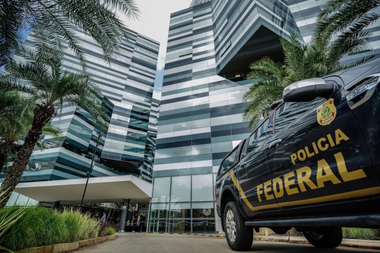 Fachada do prédio da Polícia Federal em Brasília  • Rafa Neddermeyer/Agência Brasil