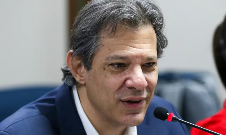 Brasília, DF 21/12/2023 O ministro da Fazenda, Fernando Haddad,  durante café da manhã com jornalistas  Foto: Fabio Rodrigues-Pozzebom/ Agência Brasil