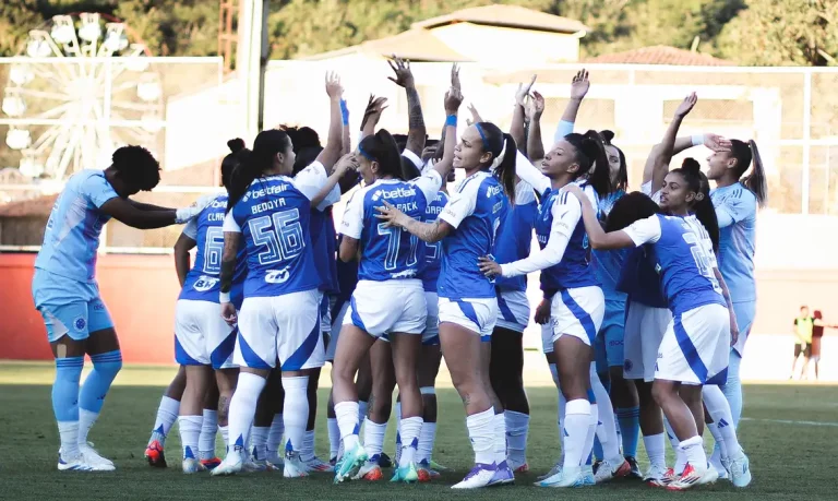 Nova Lima (MG), 17/05/2025 - Time do Cruzeiro derrota o Ferroviária pelo Campeonato Brasileiro Feminino de Futebol. Foto: Gustavo Martins/Cruzeiro