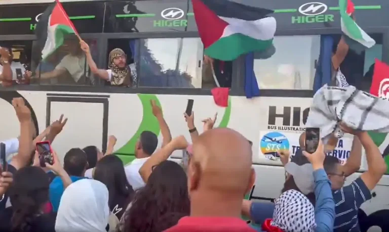 Brasília (DF), 10/06/2025- marcha global à Gaza.
Frame Arab Unity