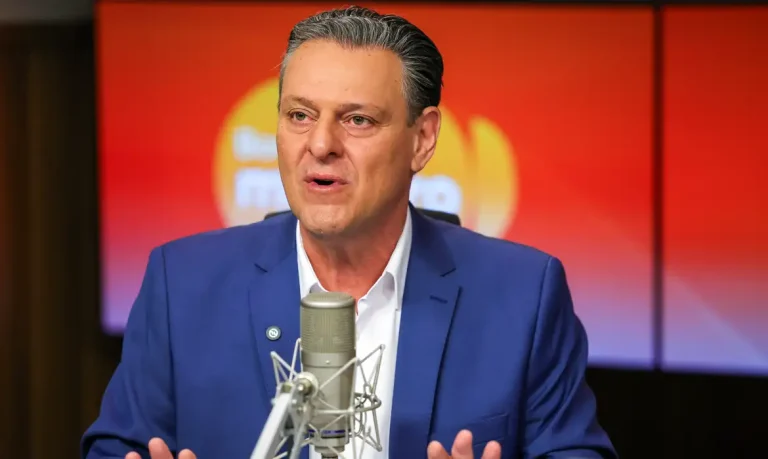 Brasília (DF) 03/07/2025 O Ministro da Agricultura e Pecuária, Carlos Fávaro, participa do programa Bom Dia, Ministro  Foto: Fabio Rodrigues-Pozzebom/ Agência Brasil