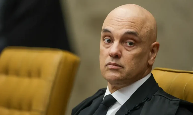 Brasília (DF) 01/08/2025 - Ministro Alexandre de Moraes durante sessão de abertura do segundo semestre judiciário no Supremo Tribunal Federal (STF).  Foto: Fabio Rodrigues-Pozzebom/ Agência Brasil
