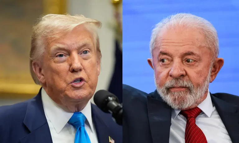 Donald Trump e Lula. Photo by Reuter/Yuri Gripas e Marcelo Camargo/Agência Brasil
Luiz Inácio Lula da Silva