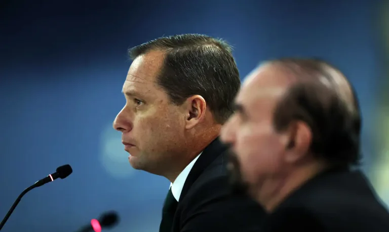 Brasília (DF), 05/06/2025 - Interrogatórios dos réus da Ação Penal (AP) 2668 no STF. Mauro Cesar Barbosa Cid e Dr. Cezar Roberto Bitencourt. Foto: Gustavo Moreno/STF