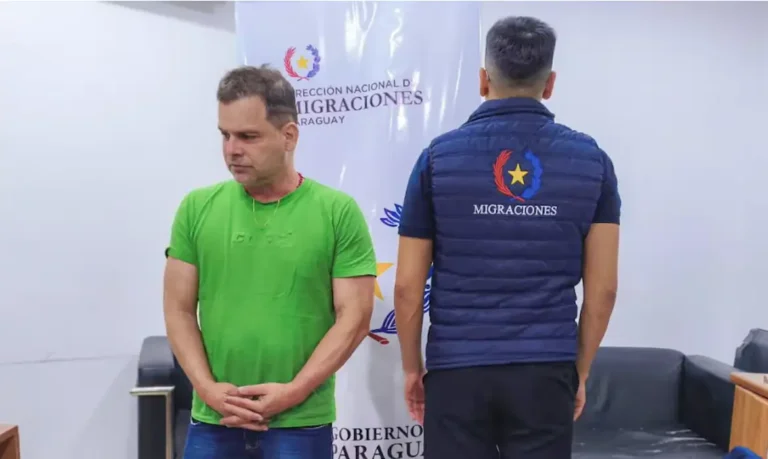 Brasília (DF), 26/12/2025 -  ex-diretor da Polícia Rodoviária Federal (PRF) Silvinei Vasques .
Foto: Polícia do Paraguai/Divulgação