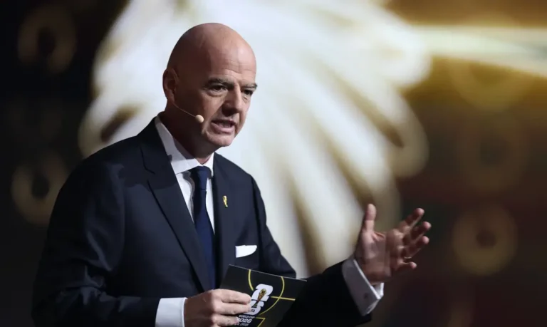 Presidente da Fifa Gianni Infantino
 5/12/2025   Pool via REUTERS/Dan Mullan