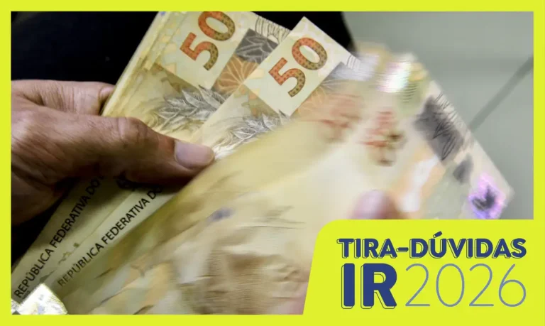 Brasília (DF), 06/04/2026 - Imposto de Renda IRPF 2026. Isenção de até R$ 5 mil Reais quando começa a valer sem desconto no contra-cheque. Real, Dinheiro, notas de real. Foto: Marcello Casal Jr/Agência Brasil
