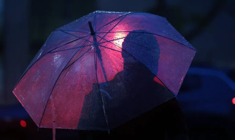 São Paulo (SP), 14/01/2026 - Pessoas usam guarda-chuva durante chuva no centro da cidade. Foto: Paulo Pinto/Agência Brasil