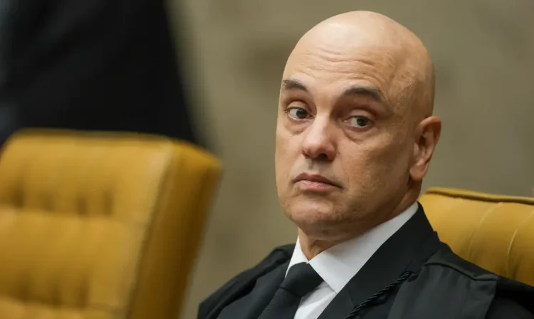 Brasília (DF) 01/08/2025 - Ministro Alexandre de Moraes durante sessão de abertura do segundo semestre judiciário no Supremo Tribunal Federal (STF).  Foto: Fabio Rodrigues-Pozzebom/ Agência Brasil