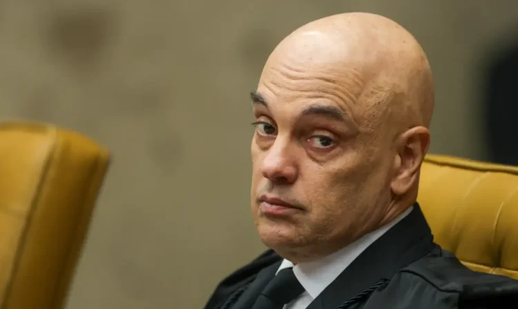Brasília (DF) 01/08/2025 - Ministro Alexandre de Moraes durante sessão de abertura do segundo semestre judiciário no Supremo Tribunal Federal (STF).  Foto: Fabio Rodrigues-Pozzebom/ Agência Brasil