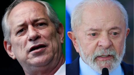 O ex-ministro Ciro Gomes (PDT) e o presidente Luiz Inácio Lula da Silva (PT)  • Adriano Machado/Reuters e Fabio Rodrigues-Pozzebom/Agência Brasil