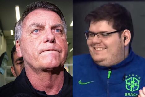 Jair Bolsonaro e Casemiro | Caze TV | Foto: Reprodução