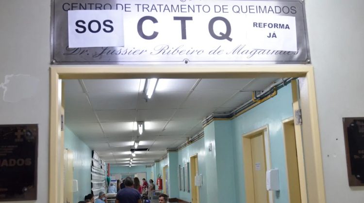 Centro de Tratamento de Queimados (CTQ) do Hospital Monsenhor Walfredo Gurgel. Foto: José Aldenir / Agora RN