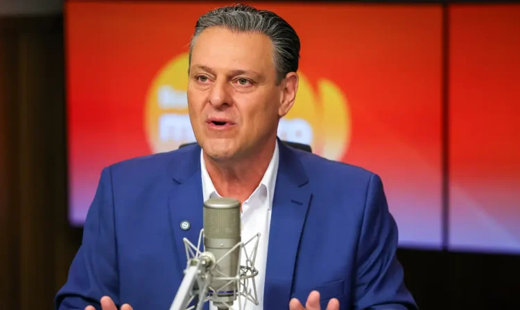 Brasília (DF) 03/07/2025 O Ministro da Agricultura e Pecuária, Carlos Fávaro, participa do programa Bom Dia, Ministro  Foto: Fabio Rodrigues-Pozzebom/ Agência Brasil