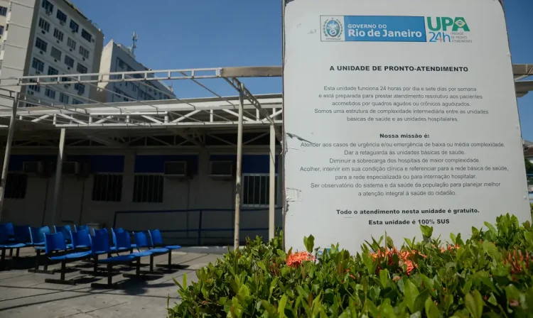 Unidade de Pronto Atendimento (UPA) da Tijuca, no Rio de Janeiro (Fernando Frazão/Agência Brasil)