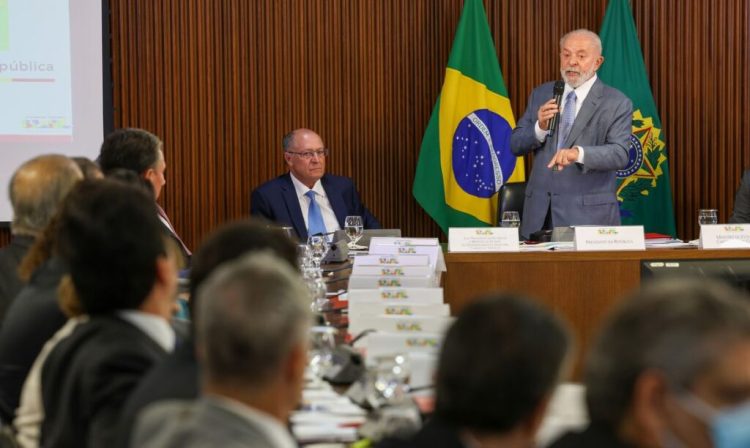 Brasília, DF 18/03/2024 . O presidente Luiz Inácio Lula da Silva preside reunião ministerial  Foto: Fabio Rodrigues-Pozzebom/ Agência Brasil