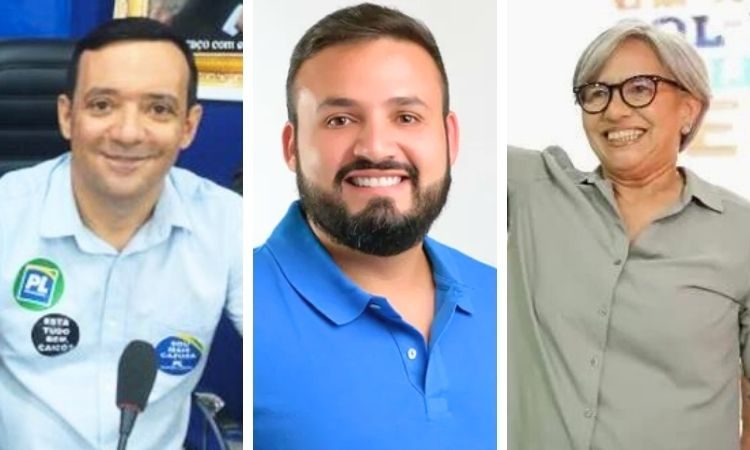 Alexandre Cazuza, Dr. Tadeu e Sandra Kelly, se enfrenta na disputa pela Prefeitura de Caicó