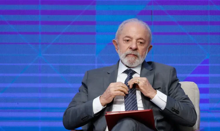 Rio de Janeiro (RJ), 05/07/2025 – O presidente da República, Luiz Inácio Lula da Silva, participa do Fórum Empresarial do Brics, no Pier Mauá. Foto: Fernando Frazão/Agência Brasil