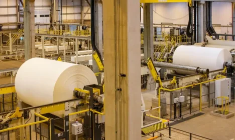 Ortigueira (PR) - O presidente interino Michel Temer participa de inauguração da nova fábrica de celulose da empresa Klabin. A indústria fica em Ortigueira, no interior do Paraná (Isac Nóbrega/PR)