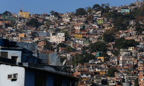 Rio de Janeiro - Comunidade da Rocinha, após confrontos entre grupos de traficantes rivais pelo controle de pontos de venda de drogas (Fernando Frazão/Agência Brasil)