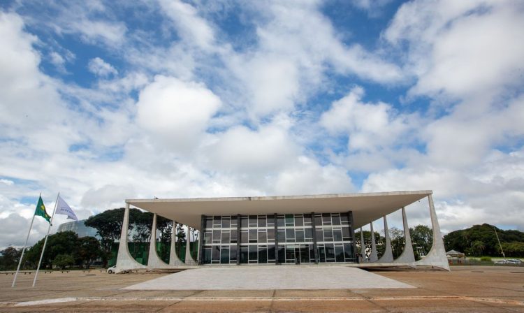 Brasília (DF) 11/04/2023 Fachada do palácio do Supremo Tribunal Federal (STF) Foto: Fabio Rodrigues-Pozzebom/ Agência Brasil