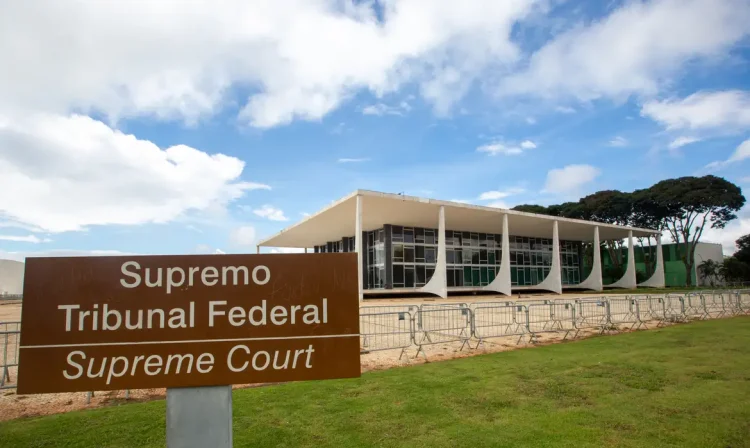 Brasília (DF) 11/04/2023 Fachada do palácio do Supremo Tribunal Federal (STF) 
Foto: Fabio Rodrigues-Pozzebom/ Agência Brasil/Arquivo