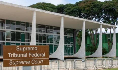 Brasília (DF) 11/04/2023 Fachada do palácio do Supremo Tribunal Federal (STF) Foto: Fabio Rodrigues-Pozzebom/ Agência Brasil