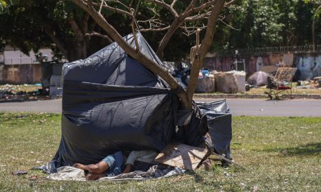 Brasília (DF) 18/09/2023 – Distrito Federal é a unidade da federação com maior percentual de pessoas em situação de rua no Brasil. Os dados são do Relatório da População em Situação de Rua, divulgado pelo Ministério dos Direitos Humanos e da Cidadania.
Foto: José Cruz/Agência Brasil