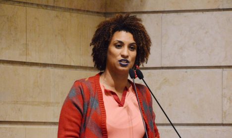 Vereadora Marielle Franco, do PSOL do Rio de Janeiro, foi assassinada em 14 de março de 2018