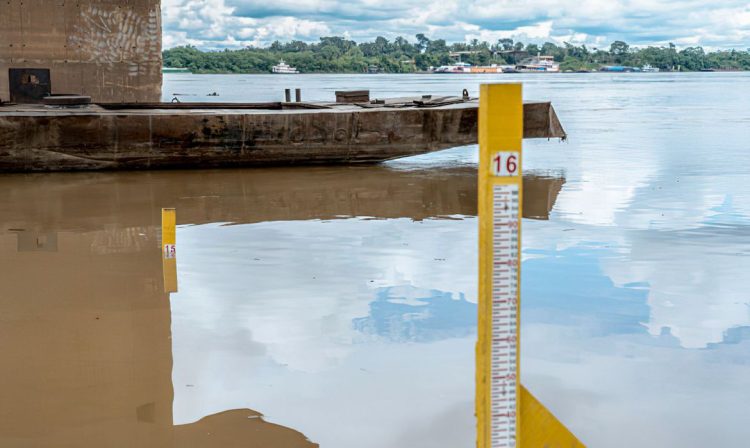 Rio Madeira atinge a cota de 15 metros em Porto Velho. Foto Defesa Civil/ Porto Velho