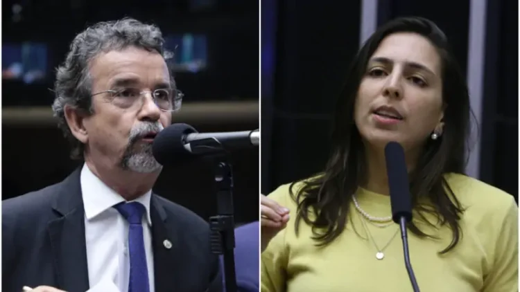 Deputados federais Fernando Mineiro (PT) e Natália Bonavides (PT) / Foto: Mário Agra e Vinicius Loures - Câmara