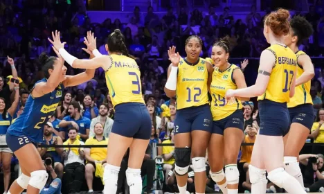 brasil, eua, liga das nações de vôlei