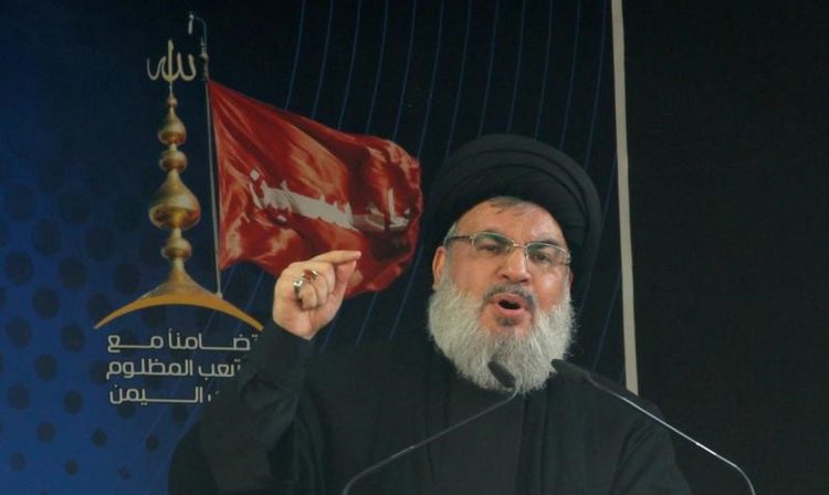 Líder do Hezbollah,  Sayyed Hassan Nasrallah