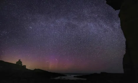 chuva meteoros Líridas