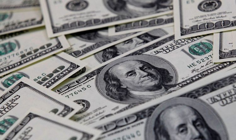 dólares, dólar, moeda americana