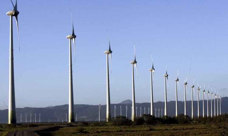 Parque de energia eólica em Osório (RS)