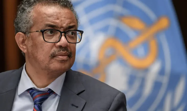 Diretor-geral da OMS, Tedros Adhanom Ghebreyesus