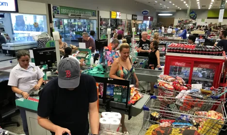 Supermercado no Rio de Janeiro