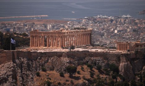 Vista do Parthenon em Atenas
 12/6/2024   REUTERS/Alkis Konstantinidis