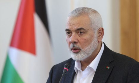 Líder do Hamas Ismail Haniyeh em Teerã
 26/3/2024   Majid Asgaripour/WANA (West Asia News Agency) via REUTERS