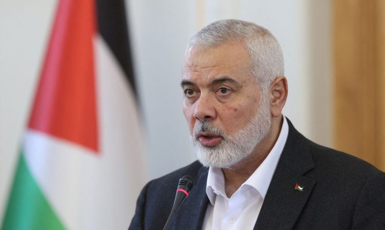 Líder do Hamas Ismail Haniyeh em Teerã
 26/3/2024   Majid Asgaripour/WANA (West Asia News Agency) via REUTERS