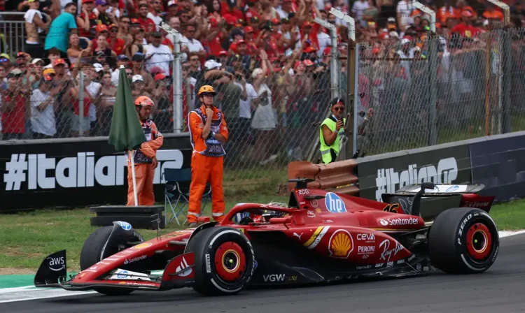 Charles Leclerc, GP de Monza, fórmula 1