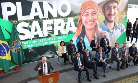 Brasília (DF), 03/07/2024 - Presidente Luiz Inácio Lula da Silva durante cerimônia de lançamento do Plano Safra 2024/2025. Foto: Valter Campanato/Agência Brasil