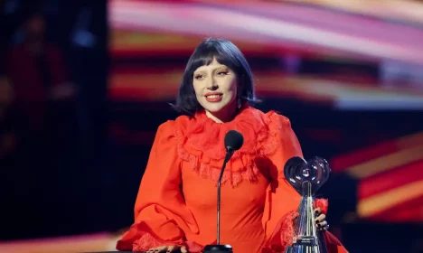Lady Gaga receives the Innovator Award during the iHeartRadio Music Awards at Dolby Theatre in Los Angeles, California, U.S., March 17, 2025. Reuters/Mario Anzuoni/Proibida reprodução
