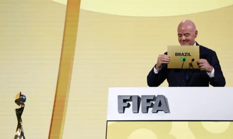 Presidente da Fifa, Gianni Infantino