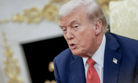 Presidente dos EUA, Donald Trump 
09/10/2025
REUTERS/Nathan Howard