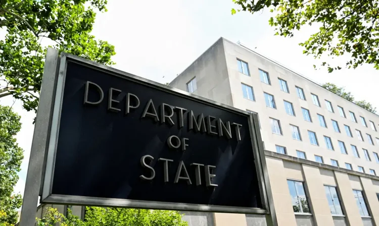 Vista do Departamento de Estado em Washington, EUA
11 de julho de 2025
REUTERS/Annabelle Gordon