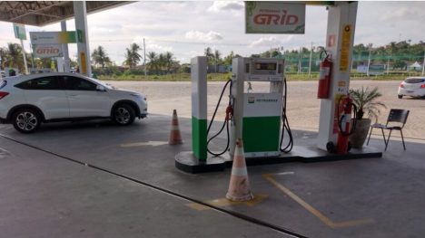 Posto de Petrobras em Natal. Foto: Alessandro Marques - Procon Natal.