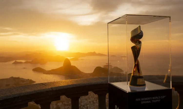 troféu, copa do mundo de futebol feminino, Rio de Janeiro, taça