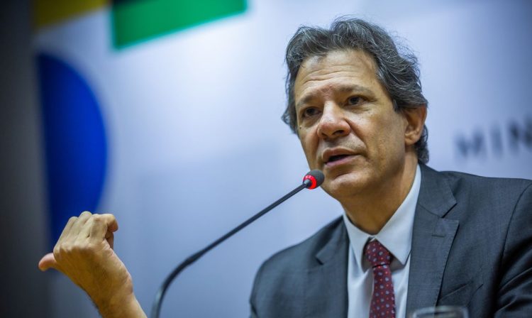 Brasília, 30.10.2023, O ministro da Fazenda, Fernando Haddad, durante entrevista coletiva de imprensa para anunciar os Indicados para diretoria do Banco Central.
Foto: Diogo Zacarias/MF